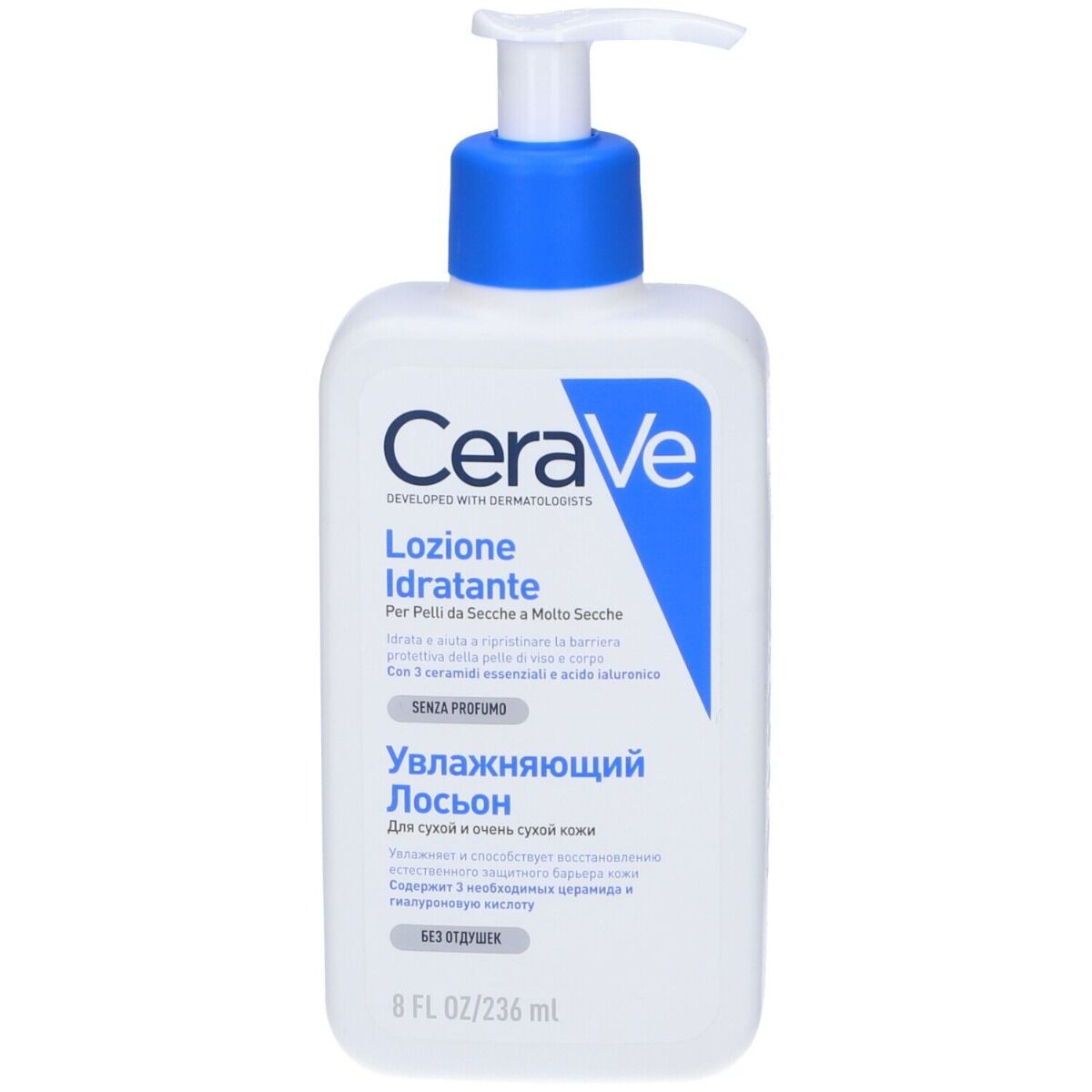 cerave Lozione Idratante Corpo Per Pelle da Secca a Molto Secca 236 ml