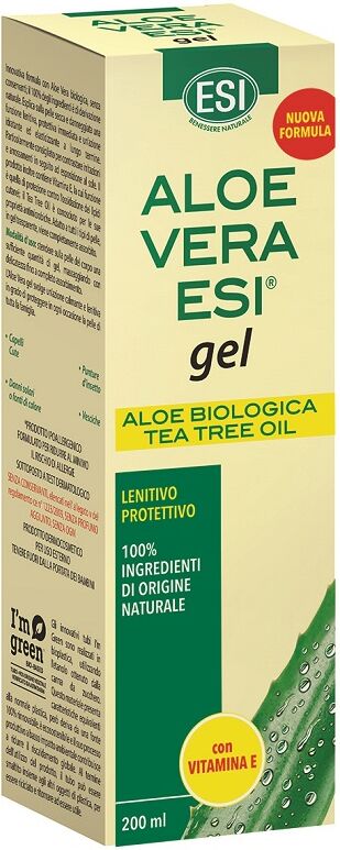 ESI aloe vera gel vitamina e + tea tree 200 ml