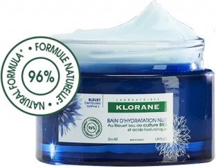 Klorane crema idratante notte fiordaliso acido ialuronico 50 ml