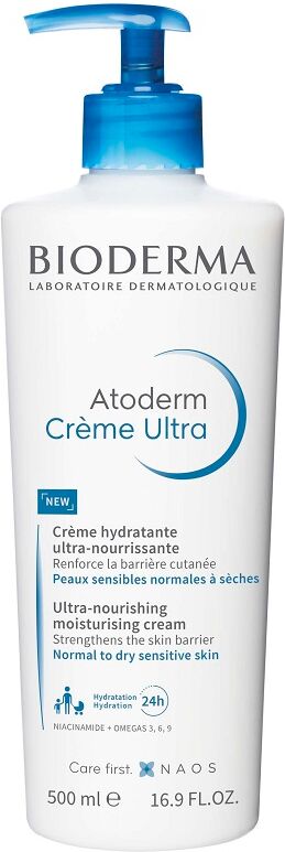 Bioderma Atoderm Crema Ultra Idratante Pelle Secca e Sensibile 500 ml