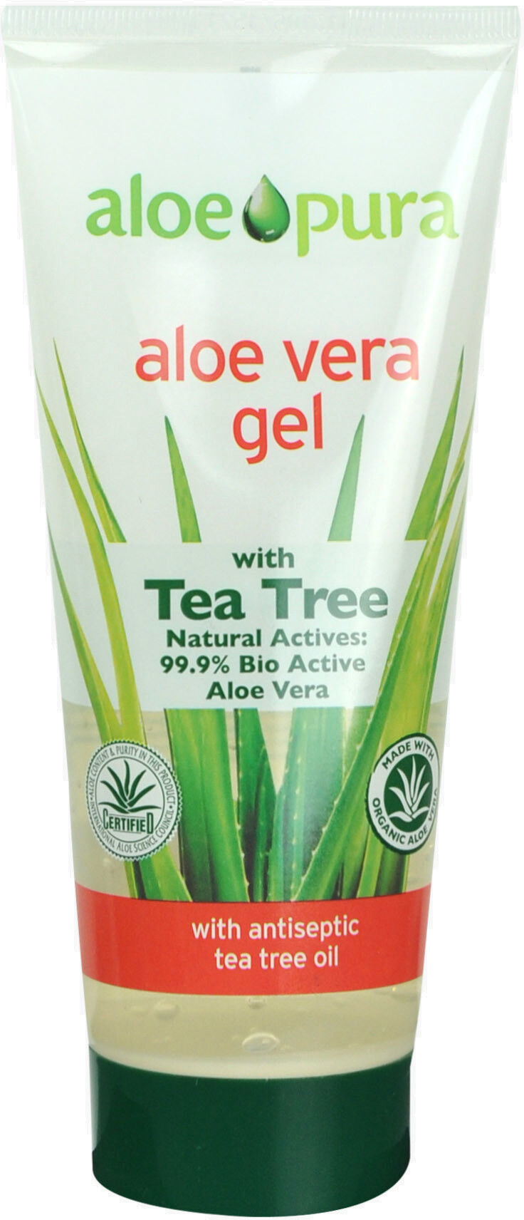 OPTIMA Aloe Pura - Aloe Vera Gel With Tea Tree Oil 200ml