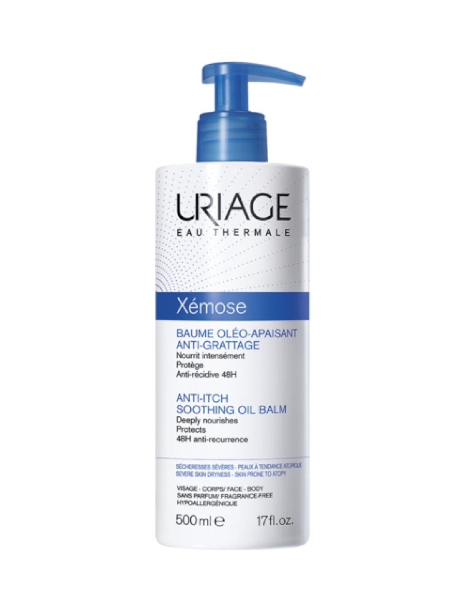 URIAGE Xémose Balsamo Olio-Lenitivo Anti-Prurito 500ml