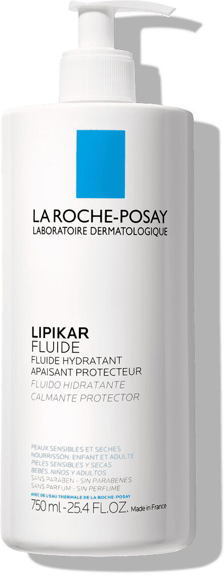 LA ROCHE-POSAY Lipikar Fluide - Fluido Idratante Lenitivo Protettore 750ml