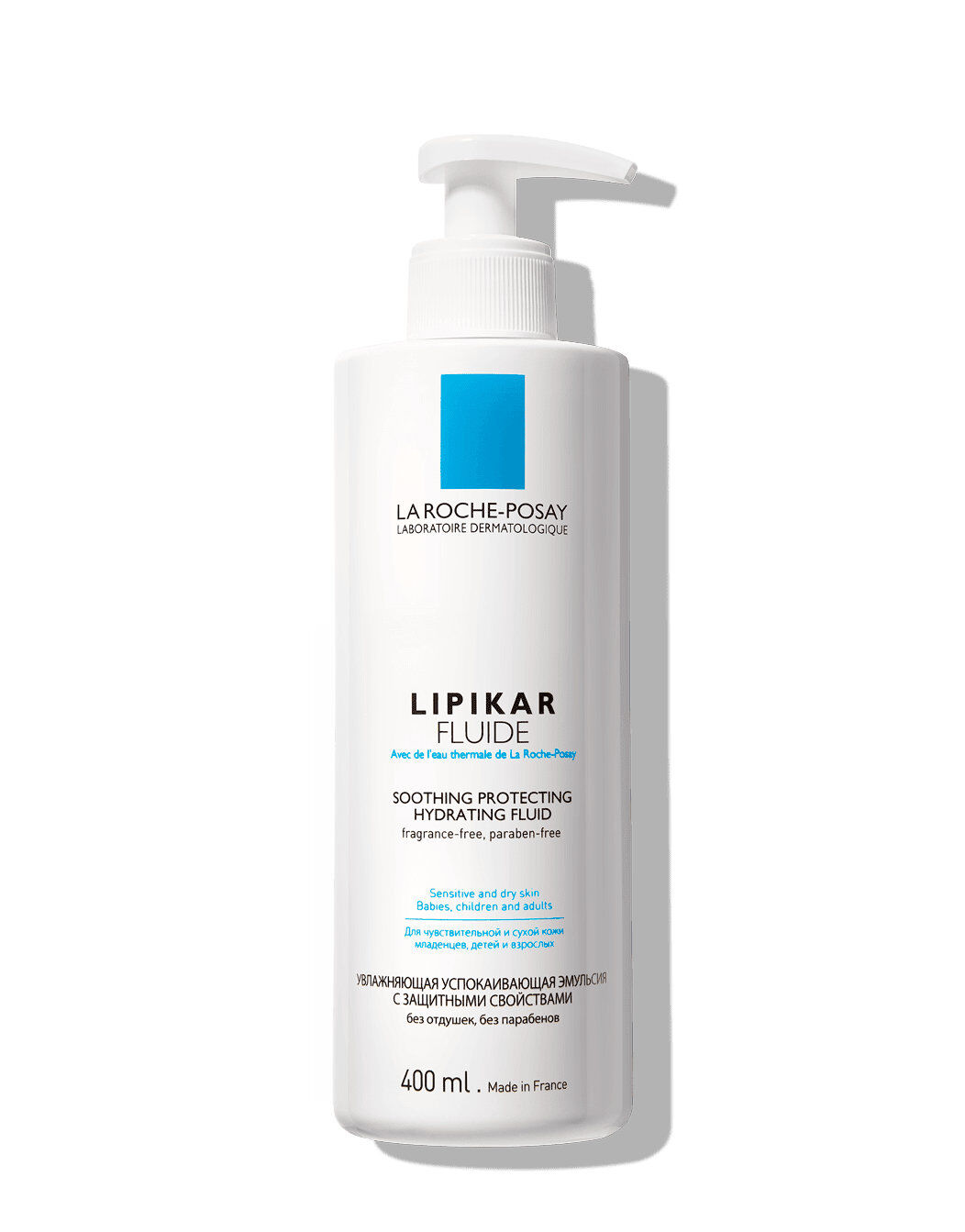 LA ROCHE-POSAY Lipikar Fluide - Fluido Idratante Lenitivo Protettore 400ml