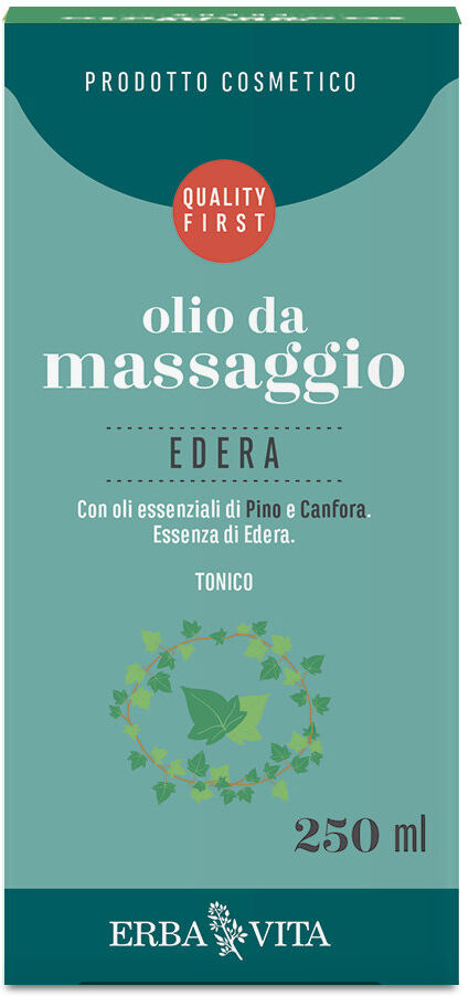 ERBA VITA Olio Da Massaggio - Edera 250ml