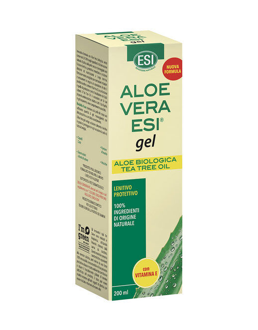 ESI Aloe Vera Gel - Vitamina E E Tea Tree Oil 200ml