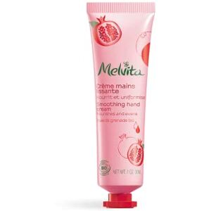 メルヴィータ Melvita – gladmakende handcrème – voedt en beschermt – 99% natuurlijk – biologisch gecertificeerd – veganistische formule – voor rijpe handen – tube 30 ml