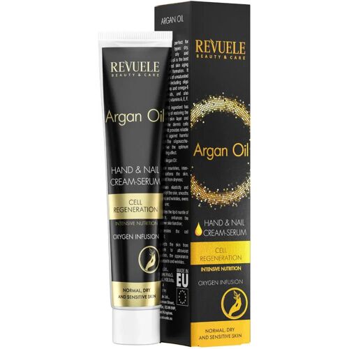 Revuele Argan Olie Hand En Nagel Crème Serum - 50 ml