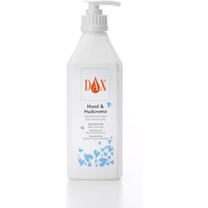 Hand/Hudcreme Dax, oparfymerad, 600ml