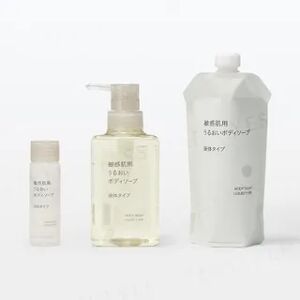 MUJI - Sensitive Skin Moisturising Body Soap Liquid Type 50ml