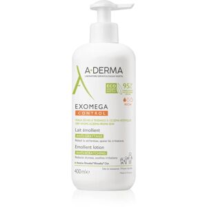 A-Derma Exomega Control body lotion to treat irritation and itching 400 ml