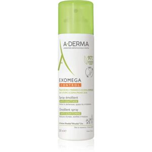 A-Derma Exomega Control fortifying moisturiser for the protective barrier of sensitive and atopic skin in a spray 200 ml