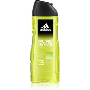 adidas Pure Game shower gel for face, body, and hair 3-in-1 M 400 ml