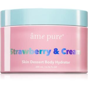 âme pure Strawberry & Cream Skin Dessert Body Hydrator moisturising body cream with strawberry aroma 200 ml