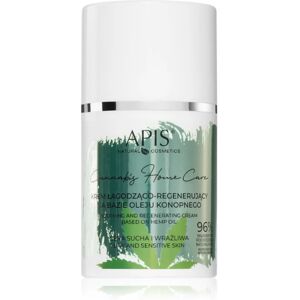 Apis Natural Cosmetics Cannabis Home Care light moisturising cream for dry and sensitive skin 50 ml