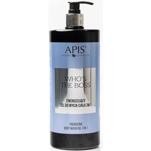Apis Natural Cosmetics Who's the boss energising shower gel 3-in-1 M 1000 ml