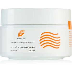 Bebutter Whipped shea butter sea buckthorn with orange shea butter for skin regeneration 200 ml