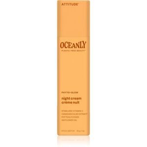 Attitude Oceanly Night Cream illuminating night cream with vitamin C 30 g