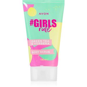 Avon #GirlsRule Green Tea & Verbena refreshing body scrub 150 ml