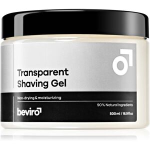 Beviro Transparent Shaving Gel shaving gel M 500 ml