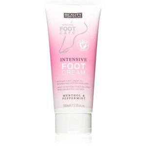 Beauty Formulas Menthol & Peppermint moisturising softening cream for legs 100 ml