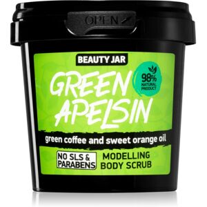 Beauty Jar Green Apelsin Refreshing Body Scrub With Extracts Of Coffee 200 g