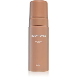 Body Tones Self-Tanning Foam Dark self-tanning mousse for the body 155 ml