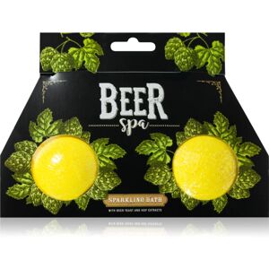 Bohemia Gifts & Cosmetics Beer Spa fizzy bath bombs 2x100 g