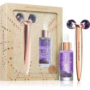 Crystallove Golden Amethyst 3D Lift & Sculpt Set set (for flawless skin)