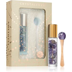 Crystallove Golden Amethyst 3D Eye Set set (for the eye area)