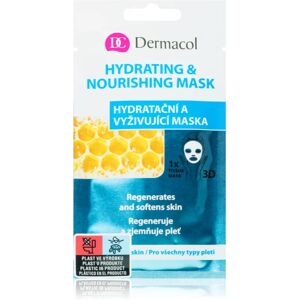 Dermacol Hydrating & Nourishing Mask 3D moisturising and nourishing sheet mask 15 ml