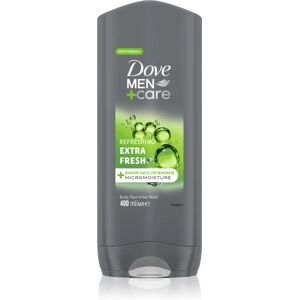 Dove Men+Care Extra Fresh shower gel for body and face 400 ml