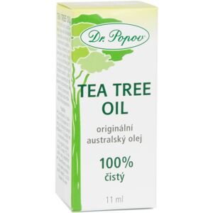 Dr. Popov Tea Tree Oil 100% cold-pressed tea tree oil with antiseptic effect 11 ml