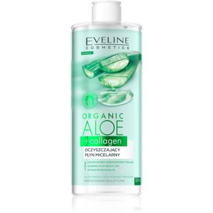 Eveline Cosmetics Organic Aloe+Collagen cleansing micellar water 500 ml