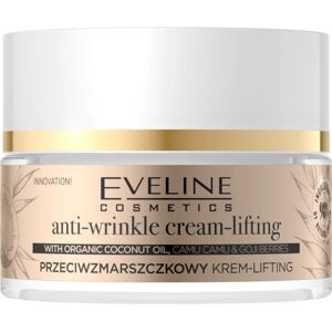 Eveline Cosmetics Organic Gold day and night anti-wrinkle cream with coconut oil 50 ml