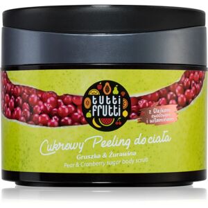 Farmona Tutti Frutti Pear & Cranberry sugar scrub for the body 300 g