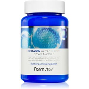 Farmstay Collagen Water Full Moist Cream Ampoule moisturising cream in ampoules 250 ml