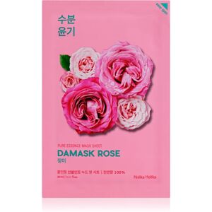 Holika Holika Pure Essence Damask Rose moisturising and revitalising sheet mask 20 ml