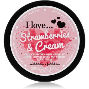 I love... Strawberries & Cream body butter 200 ml