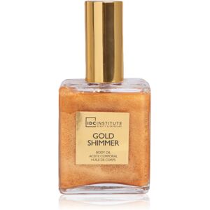 IDC Institute Gold Shimmer dry bronzing body oil 50 ml