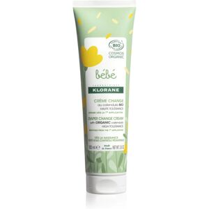 Klorane Bébé Calendula soothing cream for babies na přebalování s BIO měsíčkem 100 ml