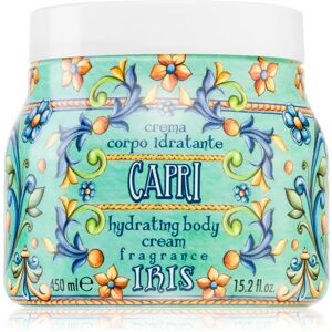 Le Maioliche Capri Iris moisturising body cream 450 ml