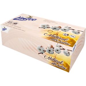 Linteo Paper Tissues Four-ply Paper, 70 pcs per box paper tissues with balm 70 pc