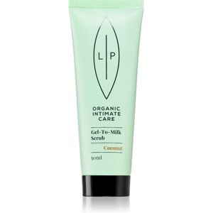 Care+ Lip Intimate Care Organic Intimate Care Gel To Milk Scrub gentle scrub with coconut 50 ml