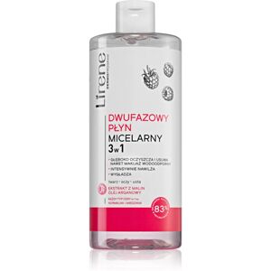 Lirene Cleansing Care Raspberry two-phase micellar water 3-in-1 400 ml