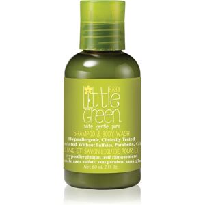 Little Green Baby 2-in-1 shampoo and shower gel for children from birth 60 ml