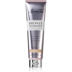 Loving Tan Bronze Shimmer self-tanning cream shade Medium 120 ml