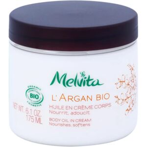 Melvita L'Argan Bio nourishing body cream for soft and smooth skin 175 ml