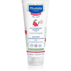 Mustela Bébé Soothing Body Milk for Children from Birth 200 ml