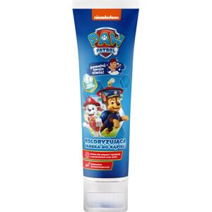 Nickelodeon Paw Patrol Coloring Bath Paint bath foam for children Blue Bubble Gum 150 ml